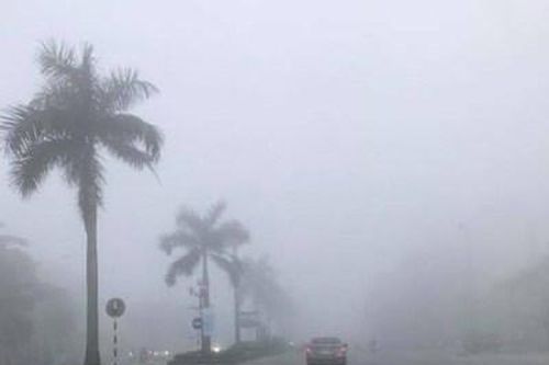 Bắc Bộ mưa nhỏ, mưa phùn và sương mù về sáng
