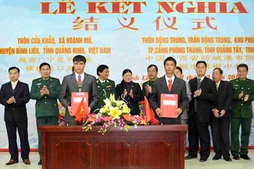 Góp phần xây dựng biên giới hòa bình, hữu nghị, cùng phát triển