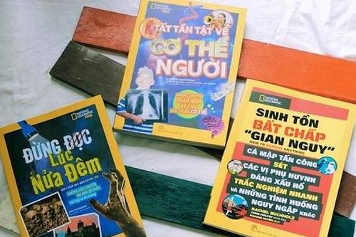 Lần đầu ra mắt bản tiếng Việt của bộ sách nổi tiếng thế giới 'National Geographic Kids'