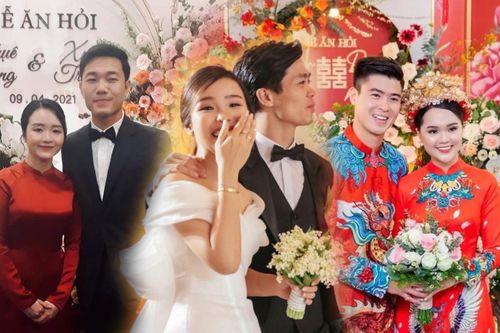 Nhan sắc các Wags Việt ngày ăn hỏi: Người xinh đẹp, người bị dìm thê thảm