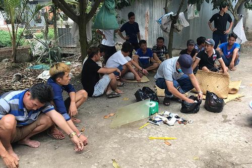 Công an TP. Long Xuyên tiếp tục triệt phá tụ điểm đá gà tại phường Mỹ Thạnh