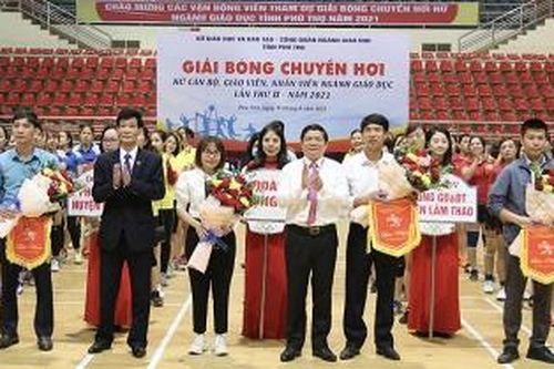 Giải bóng chuyền hơi nữ ngành Giáo dục 2021