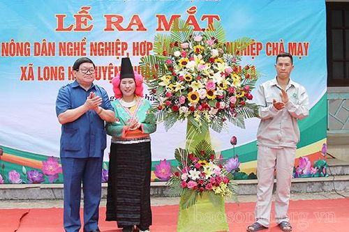 Ra mắt mô hình điểm Chi hội Nông dân nghề nghiệp và HTX Nông nghiệp Chà Mạy