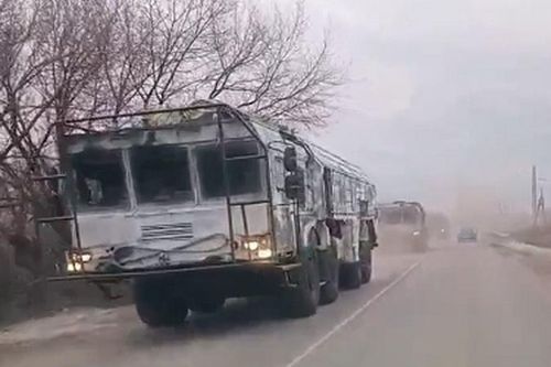 Tên lửa Iskander phiên bản đặc biệt của Nga áp sát biên giới Ukraine