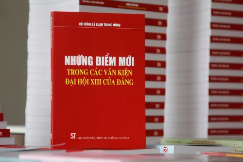 Sách về điểm mới trong các văn kiện Đại hội XIII của Đảng