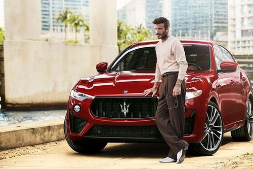 David Beckham là đại sứ thương hiệu toàn cầu của Maserati