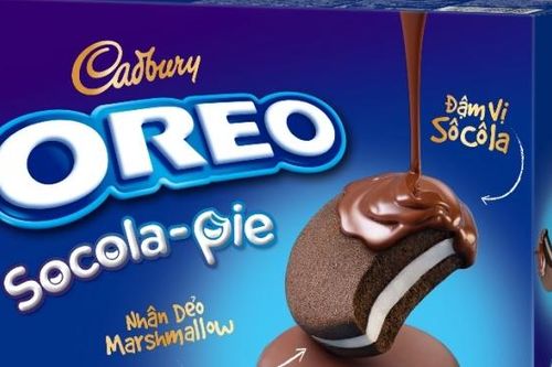 Mới trên thị trường: Bánh OREO Socola Pie nhân dẻo Marshmallow hấp dẫn