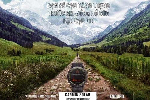 Chiếc đồng hồ Garmin Enduro - Thách thức mọi giới hạn