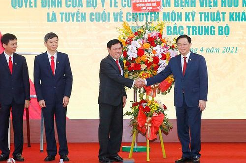 Chủ tịch Quốc hội Vương Đình Huệ thăm, làm việc tại tỉnh Nghệ An
