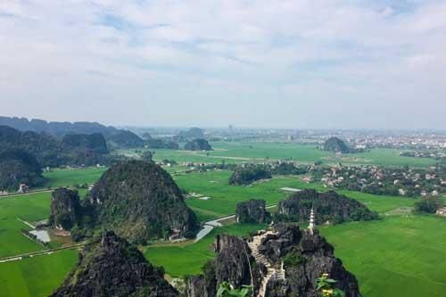 Trong xanh non nước di sản Tràng An - Ninh Bình