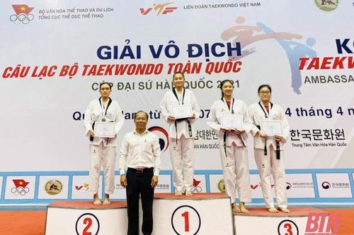 Taekwondo Thanh Hóa giành thêm HCV quan trọng tại Giải vô địch CLB toàn quốc