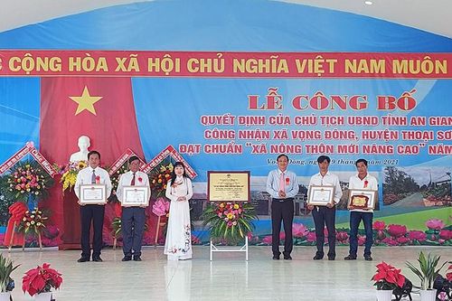 Nông thôn mới nâng cao ở xã Vọng Đông!