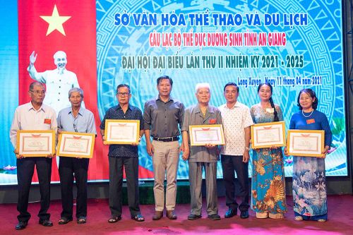 Đại hội đại biểu Câu lạc bộ Thể dục dưỡng sinh tỉnh An Giang (nhiệm kỳ 2021- 2025)
