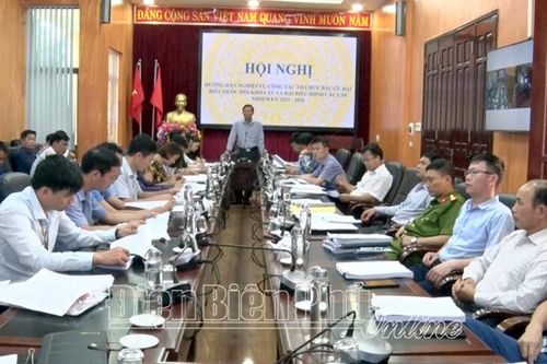 Tập huấn nghiệp vụ công tác bầu cử ĐBQH khóa XV và đại biểu HĐND các cấp nhiệm kỳ 2021 - 2026