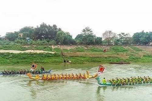 Dừng tổ chức lễ hội bơi chải truyền thống trên sông Lô