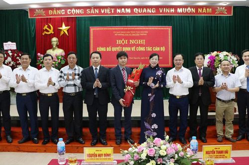 Công bố quyết định tiếp nhận và bổ nhiệm Phó Giám đốc Sở Thông tin và Truyền thông