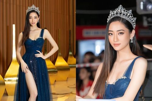 Nhan sắc lộng lẫy của Hoa hậu Lương Thùy Linh gây áp lực với thí sinh Miss World Vietnam