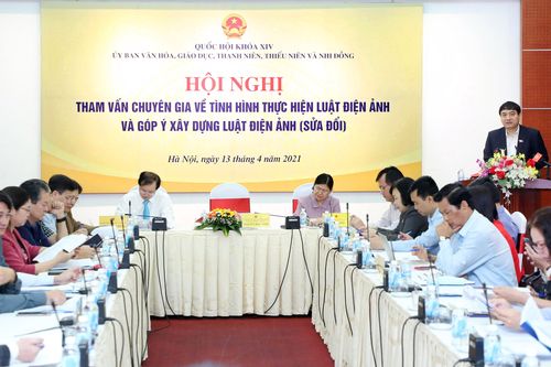 Hội nghị tham vấn chuyên gia góp ý xây dựng Luật Điện ảnh (sửa đổi)