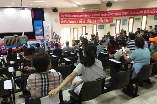 Lào tiếp tục thắt chặt các biện pháp phòng, chống Covid-19