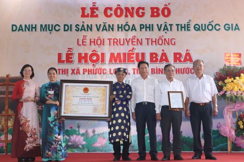 Lễ hội miếu Bà Rá được công nhận di sản văn hóa phi vật thể quốc gia