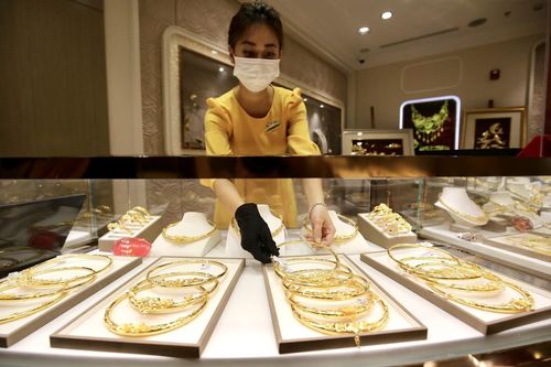Giá vàng đồng loạt giảm