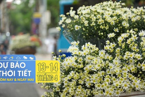 Dự báo thời tiết hôm nay và ngày mai 14/4: TPHCM có mưa rào và mưa dông rải rác, Hà Nội tăng nhiệt nhẹ