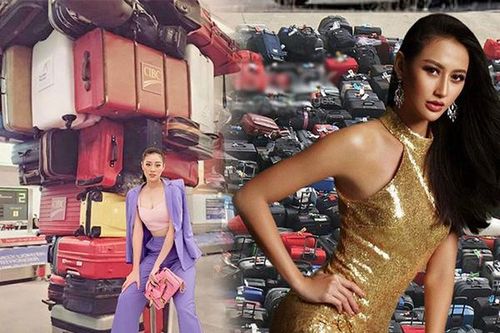 Khánh Vân tuyên bố đem 200 outfits đi Miss Universe, đại diện Indonesia liền 'đàn áp' với container 400 bộ