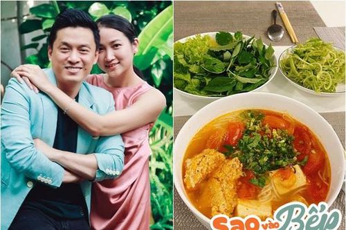 Lâu lắm vợ Lam Trường mới nấu món chồng thích, Phạm Quỳnh Anh liền 'hờn trách'