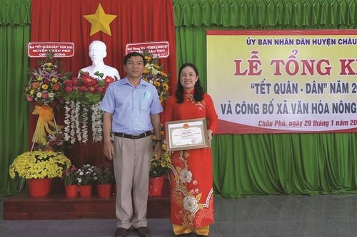 Châu Phú thực hiện phong trào 'Toàn dân đoàn kết xây dựng đời sống văn hóa'