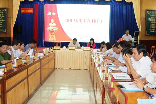 Huyện ủy Chợ Mới đánh giá tình hình thực hiện nhiệm vụ quý I, đề ra giải pháp thực hiện nhiệm vụ năm 2021