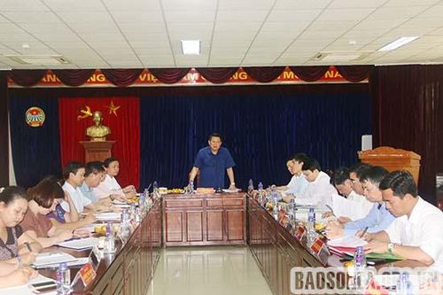 Đồng chí Phó Bí thư Thường trực Tỉnh ủy làm việc với Trung tâm Dạy nghề và Hỗ trợ nông dân tỉnh