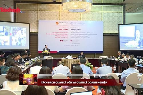 Tách bạch quản lý vốn và quản lý doanh nghiệp