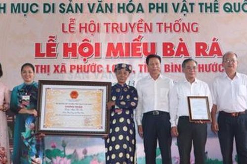 Lễ hội Miếu Bà Rá được công nhận di sản văn hóa phi vật thể cấp quốc gia