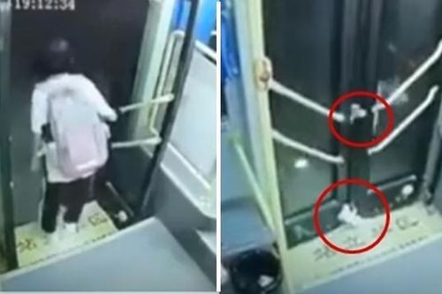 Mắc chân vào cửa xe buýt, nữ sinh bị kéo lê trên đường một đoạn dài, kết quả rất bất ngờ