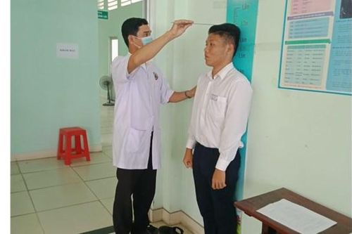 Chiều cao trung bình nam thanh niên 18 tuổi đạt 168,1cm