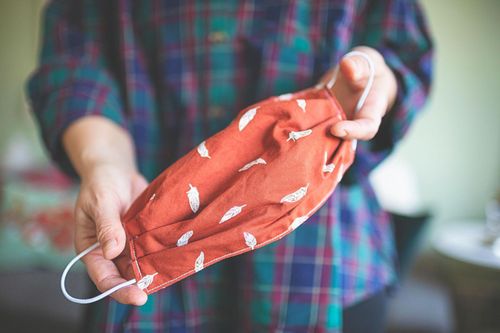 Hình ảnh vi khuẩn trên khẩu trang sau 12 giờ sử dụng