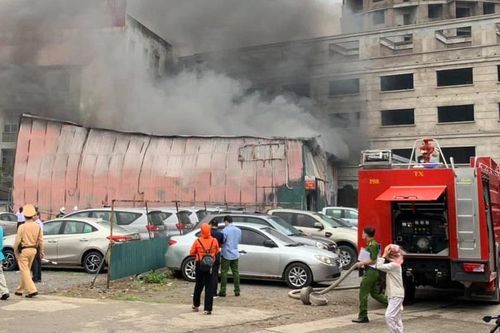 Thông tin chính thức vụ cháy trên phố Định Công