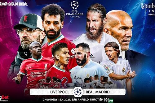 Soi kèo nhà cái Liverpool vs Real Madrid. K+, K+PM trực tiếp tứ kết Cúp C1