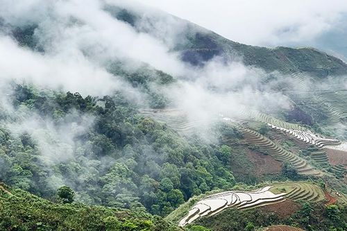 Tà Xùa mây trắng bay