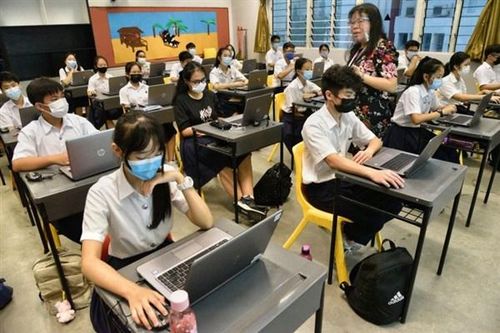 Singapore: Đón đầu xu hướng học kết hợp trực tuyến - trực tiếp