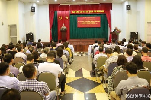 Cục Phục vụ Ngoại giao đoàn tổ chức Hội nghị Học tập tư tưởng, đạo đức, phong cách Hồ Chí Minh về phòng chống tham nhũng
