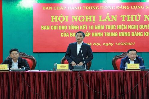 Tân Trưởng ban Kinh tế TW chủ trì Hội nghị Tổng kết Nghị quyết 19-NQ/TW về chính sách pháp luật về đất đai
