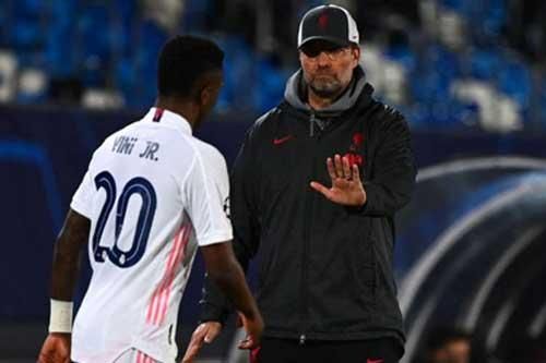 Jurgen Klopp lo sợ trước Vinicius và Kroos
