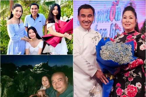 Chuyện tình 2 MC 'Bạn muốn hẹn hò': Quyền Linh lấy vợ giàu, Hồng Vân được chồng xây cả núi
