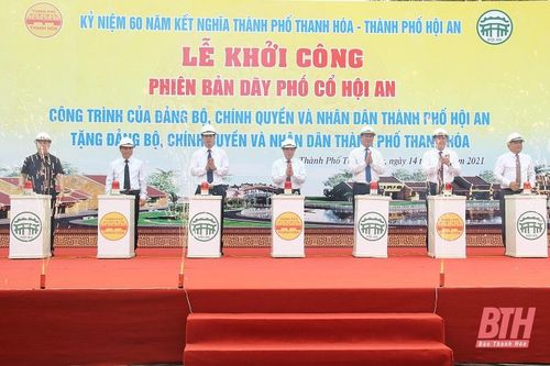 TP Thanh Hóa khởi công xây dựng phiên bản Dãy phố cổ Hội An