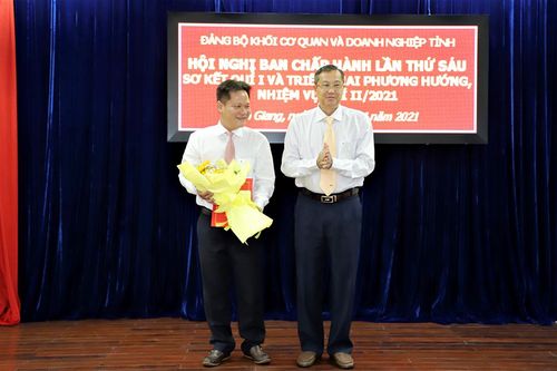 Đảng bộ Khối Cơ quan và Doanh nghiệp tỉnh An Giang sơ kết quý I và triển khai phương hướng nhiệm vụ quý II-2021