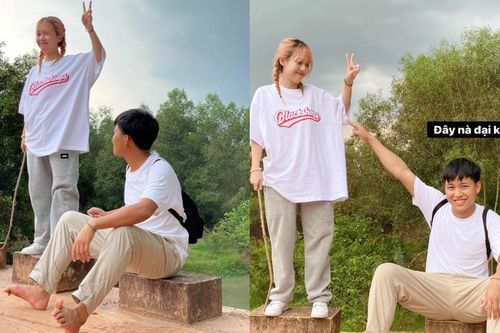 Cuối cùng Mũi trưởng Long cũng đăng ảnh chụp với Hậu Hoàng, gọi nữ YouTuber là 'đại ka'