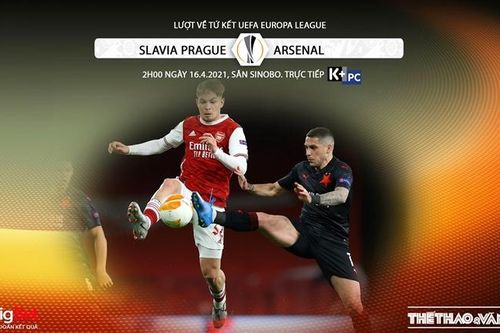 Soi kèo nhà cái Slavia Praha vs Arsenal. K+, K+PC trực tiếp bóng đá Cúp C2