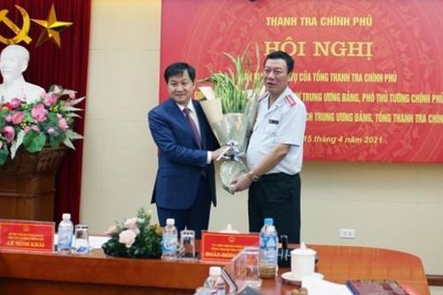 Bàn giao nhiệm vụ Tổng Thanh tra Chính phủ