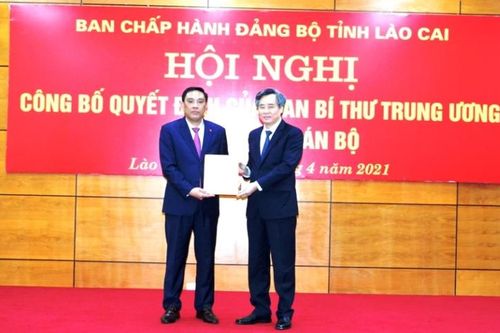 Lào Cai có thêm Phó Bí thư Tỉnh ủy